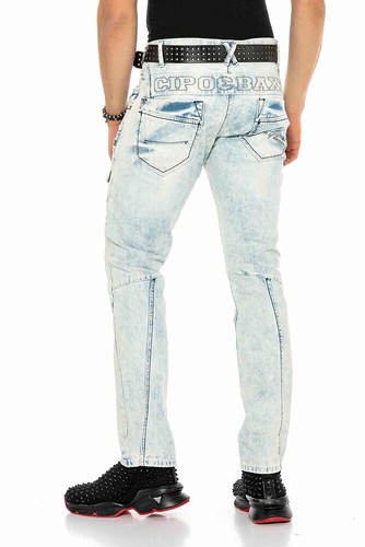 Cipo & Baxx FLEMING Herrenjeans Denim blau CD272 alle Größen - Bild 6 von 8