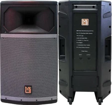 MR DJ PRO115S Powerful Professional PRO Single 15" Full Range Passive Speaker
