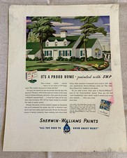 Vintage Magazine Print Ad Sherwin Williams Paints Fortune Magazine 1937