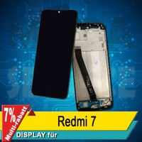 Display FüR Xiaomi Redmi 7 Komplettes Bildschirm Lcd Touch Rahmen Schwarz