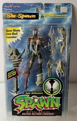 She-Spawn Spawn Todd McFarlane Action Figure New in Box NIP NIB 1996 Series 4