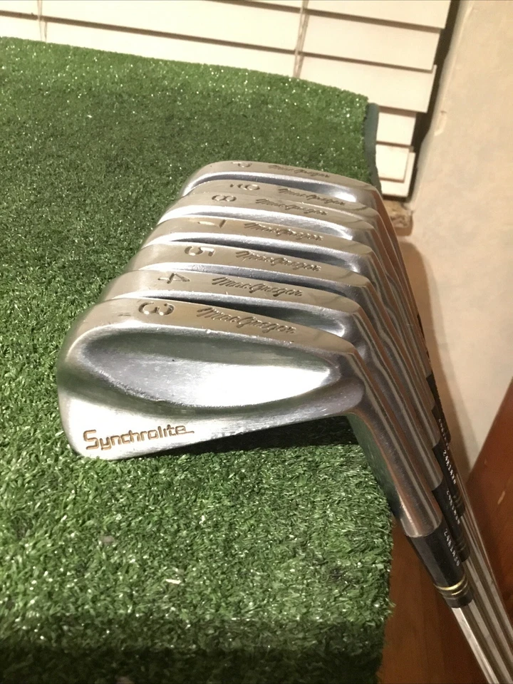 MacGregor Ladies Synchrolite Reg. M95 Irons Set (3-PW, No 6) Ladies Steel Shafts - Image 2 of 4