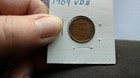 1909 VDB LINCOLN  PENNY, COLOR BROWN, CLEAR DETAILS,SOME WEAR MARKS SHOWING AB32 — photo 5