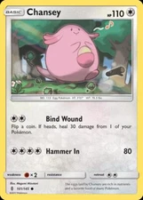 Pokemon Chansey (101/169) Guardians Rising LP