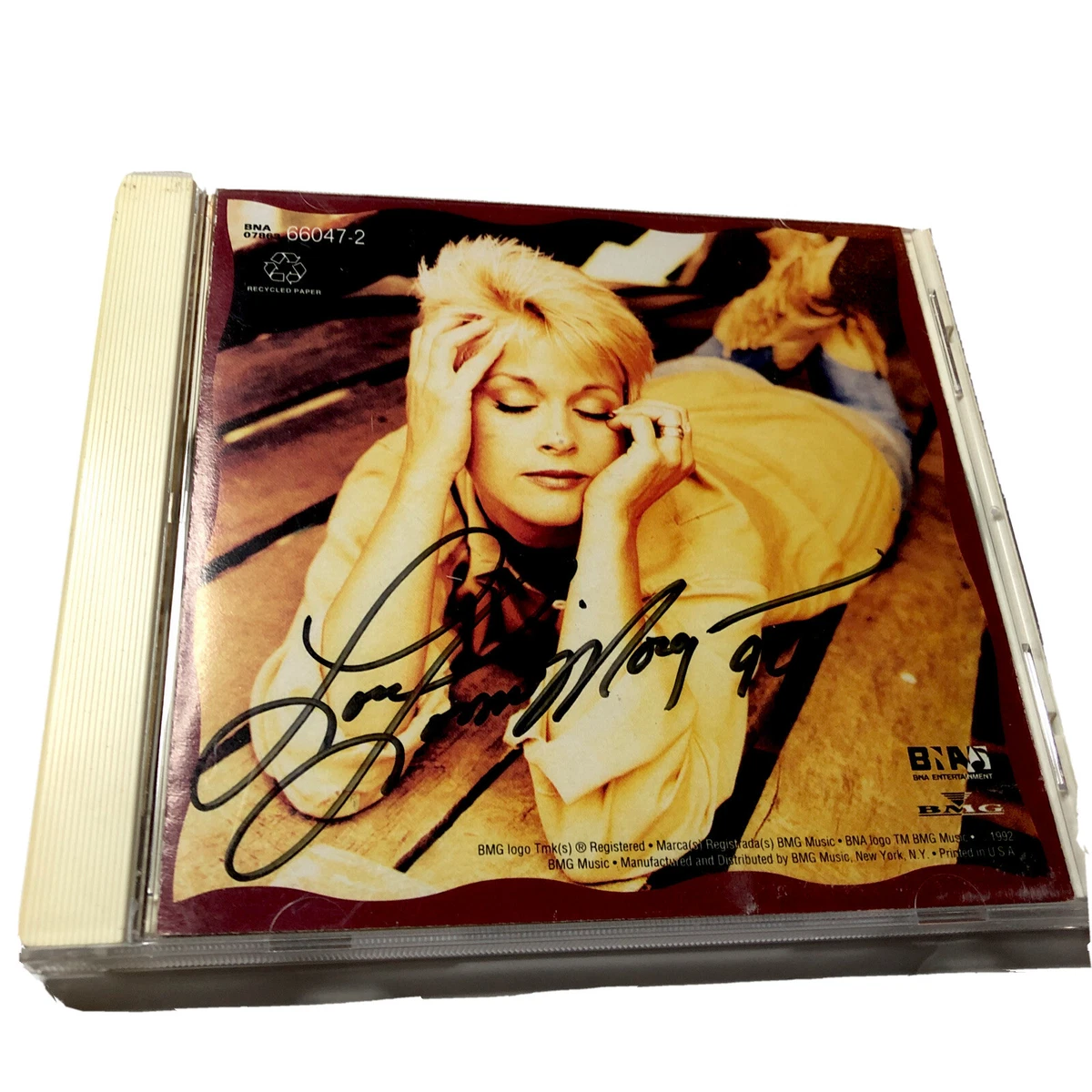 Lorrie Morgan signed Watch Me CD Autographed Female country star