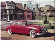 Jaguar Mark 2 2.4 Litre Early-Mid 1960s UK Market Single Sheet Sales Brochure