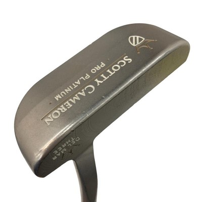 Scotty Cameron PRO PLATINUM DEL MAR 3 Putter 35 inch mit Head Cover RH