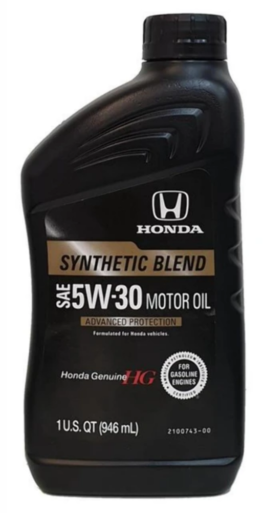 Genuine Honda OE Synthetic Blend SAE 5W-30 Motor Oil 08798-9134 | eBay
