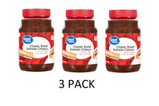 3 PACK Great Value Classic Medium Roast Instant Coffee, 12 oz