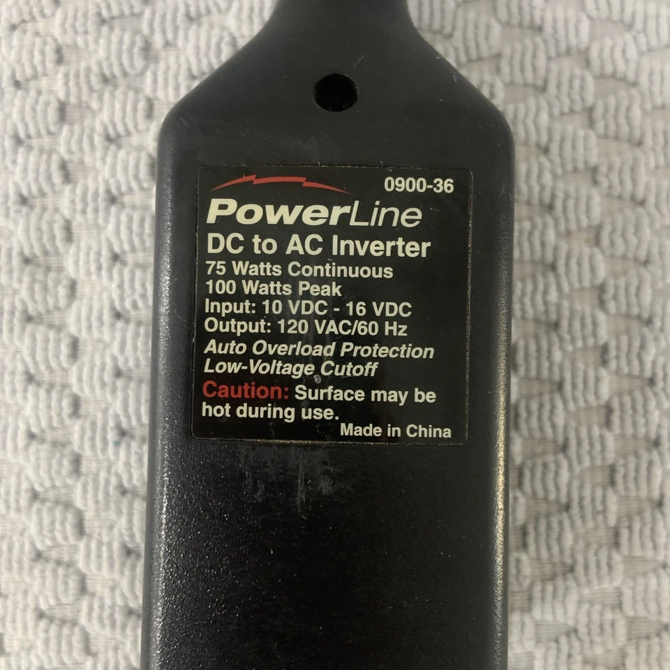 Powerline Mobile Car Outlet DC to AC Inverter - Image 2 of 4