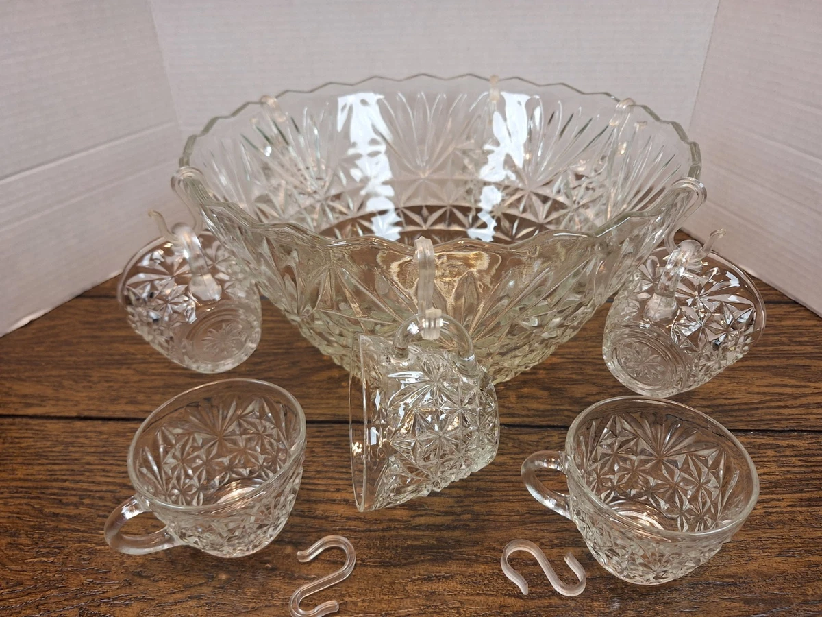 25+ Anchor Hocking Wexford Punch Bowl Glass for sale | Updated Oct