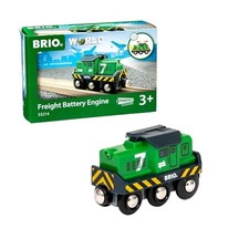 BRIO Battery-Powered Cargo Engine 33214 for ages 3 and up. Toy Wooden Toy