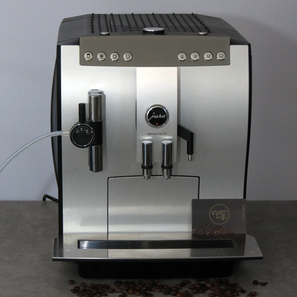 ~~~ Jura Impressa Z7 ONE TOUCH Cappuccino Kaffeevollautomat in Alu ~~~ - Bild 4 von 4