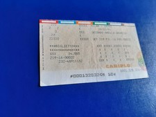 BIGLIETTO CALCIO TICKET STADIO MILAN INTER 20 3 94