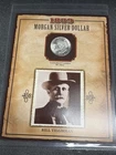 BU 1889-P Morgan Silver Dollar Coin BILL TILGHMAN Stamp Set Legends Of The West