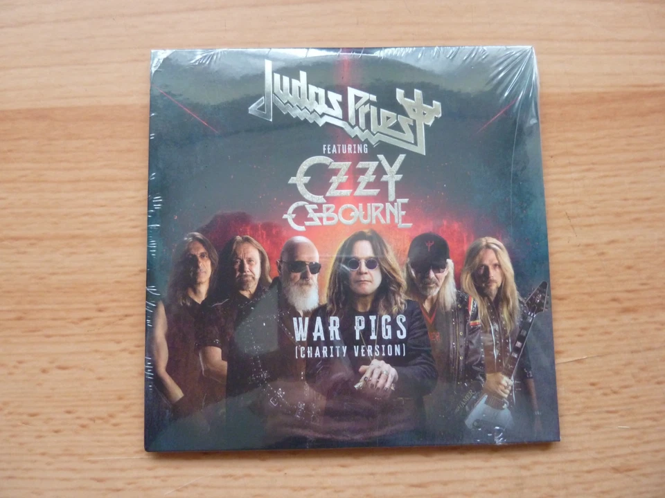JUDAS PRIEST FEATURING OZZY OSBOURNE - WAR PIGS (CHARITY VERSION) - CD SINGLE - Image 2 of 4
