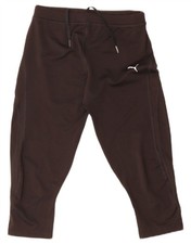 PUMA Womens Capri Leggings UK 4 XS Black AY02