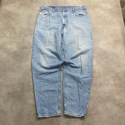 Levi's 560 Jeans Herren 40'' Loose Fit Tapered Leg Vintage Light Wash Hose, Blau