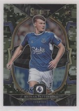 2022 Panini Select Premier League Terrace Camo Prizm 47/225 Nathan Patterson 0c6