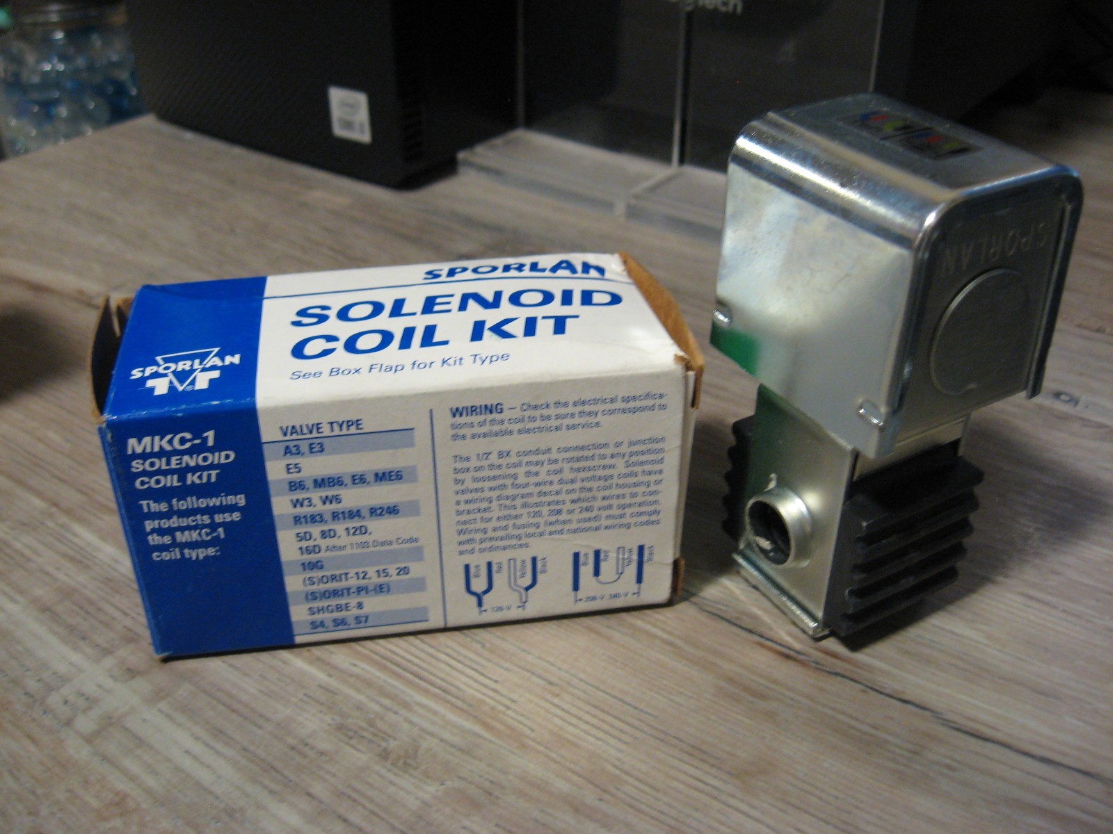 NEW Sporlan 310286 Solenoid Coil Kit - MKC-1 - 120-208/240 V