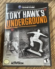 Tony Hawk's Underground (Nintendo GameCube, 2003) Complete With Manual