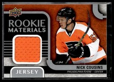 2015-16 Upper Deck Rookie Materials Nick Cousins Philadelphia Flyers #RM-NC
