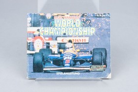 Nigel Mansell's World Championship Nintendo NES CIB IMBALLO ORIGINALE CIB PAL B NC-NOE-1 + #2