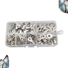 Assorted Wire Lugs Non-insulated Ring Terminal Power Cable Terminals