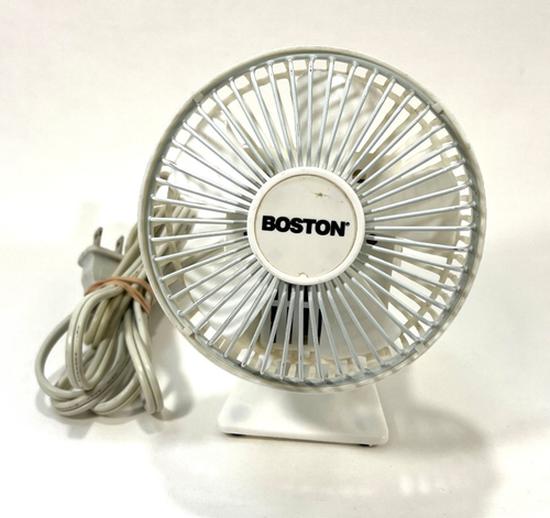 Vintage Boston Electric 5" Desk Fan Model CH-5DF