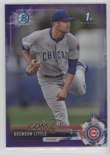 2017 Bowman Draft Chrome Purple Refractor 207/250 Brendon Little #BDC-188 0c6