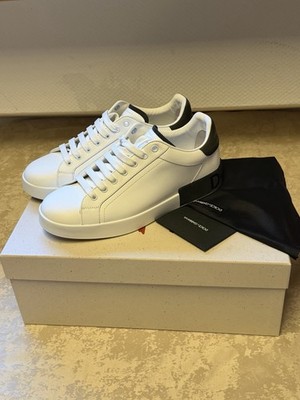 Dolce & Gabbana Sneaker Portofino Größe 41.5 Weiß Wie Neu Original