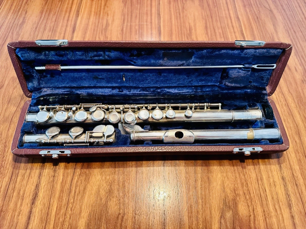 Vintage Silver Flute In Flutes for sale | eBay