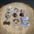 Vintage Cleveland Indians 1990’s Chief Wahoo  Hat Or Lapel Pins Lot Of 9 — photo 1