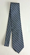 JoS. A. BANK Executive Collection Blue Geometric Men's Neck Tie 100% Silk China