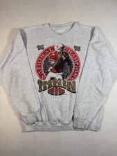 Vintage 1995 Nebraska Cornhuskers Back To Back Crewneck Sweatshirt Mens L 24x26
