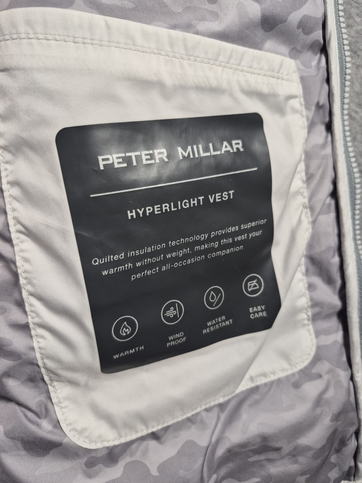 Peter Millar Hyperlight Quilted Colorblock Vest M… - image 4