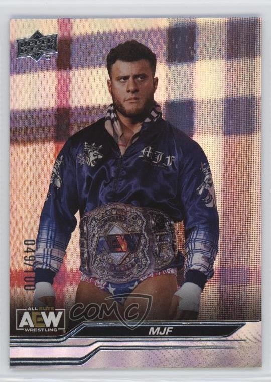 2024 Upper Deck AEW All Elite Wrestling Piledriver 49/100 MJF #1 1oz