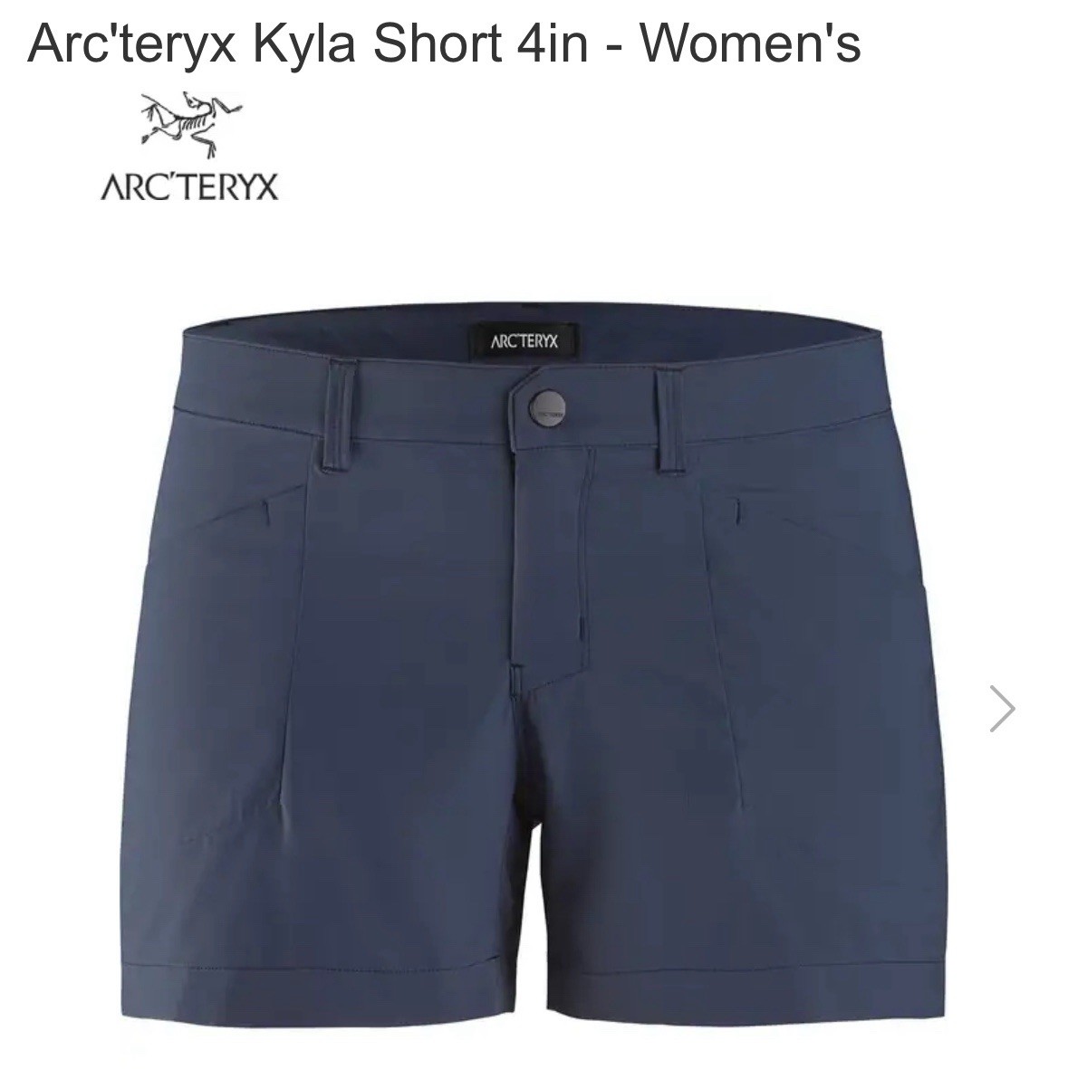 ARC'TERYX Pantaloncini Arcteryx Kayla 4". 79€ nuovo con etichetta taglia 6