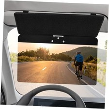 2025 Upgraded Sun Visor Extender for Car, Polarized Car Visor ZHUANZHOU01-Black