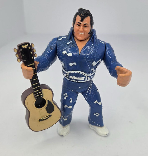 WWF Hasbro Honky Tonk Man Series 2 w/ Guitar WWE W...