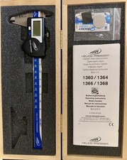 Helios-Preisser DIGI-MET PRISMA IP67 150 mm Digital Messschieber box Zertifikat