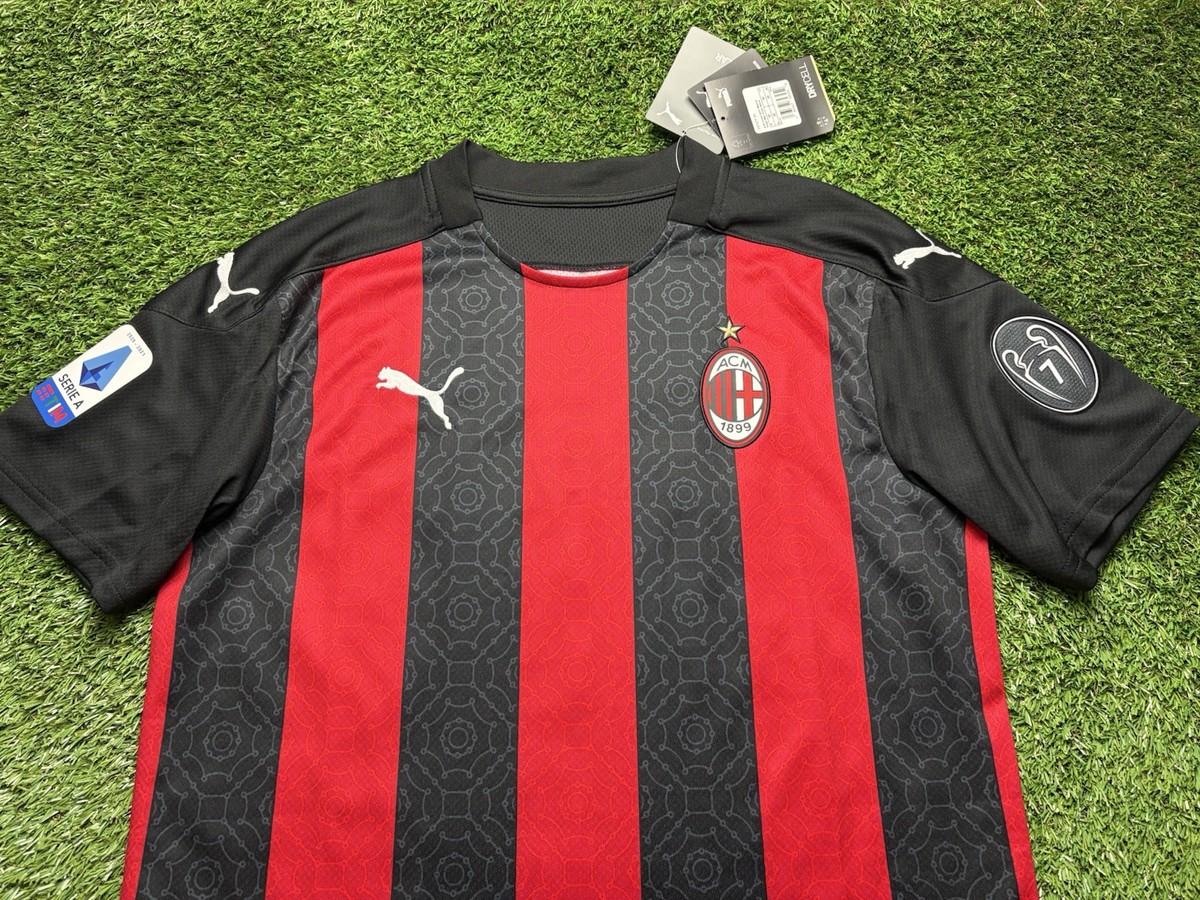 新品　PUMA　2021〜22 ACミラン　イブラヒモビッチ　オーセンティック 2021/22 AC Milan Third Jersey #11 IBRAHIMOVIC XL Puma