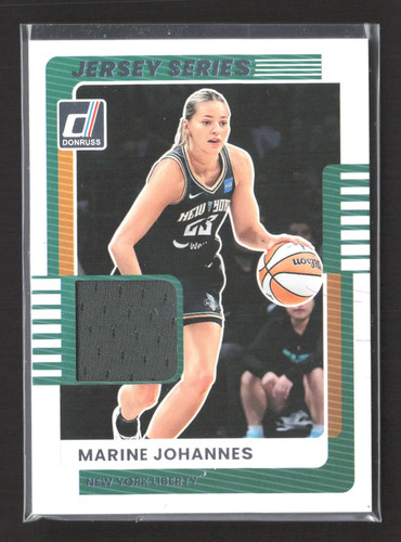 2025 Panini Donruss Jersey Series Marine Johannes #69 Clothing Patch Jersey