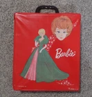 Vintage Mattel Red Barbie Doll Case - 1963 Ponytail