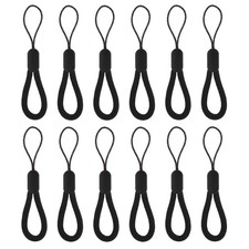 12 Pcs Adjustable Finger Hand Wrist Straps Short Lanyard Straps for Keys Camera