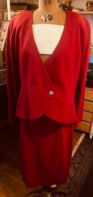 Bicci Florine Wachter Skirt Suit for Women, Elegant but Understated, Size 14