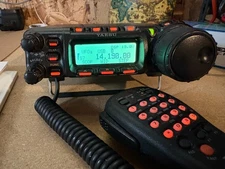 Yaesu FT-857 100w HF VHF UHF Mobile Transceiver US Model (MARS Mod)