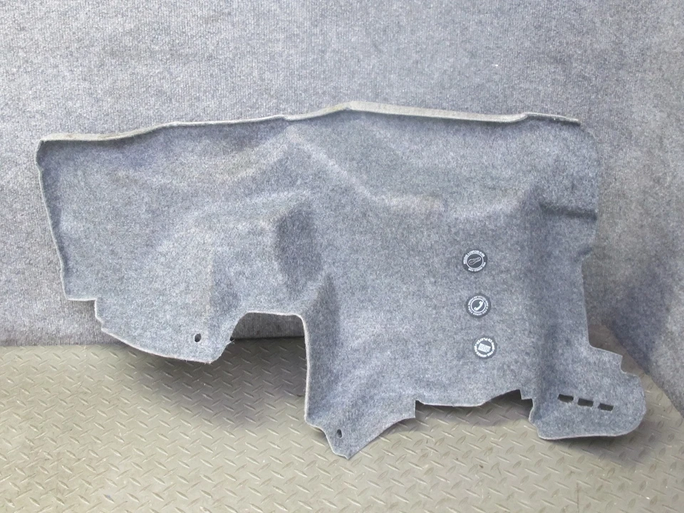 94-99 BMW E36 328iC CONVERTIBLE JUEGO DE 2 ALFOMBRILLAS MALETERO TRASERO REVESTIMIENTO PANEL MOLDURA OEM Foto 4 de 4