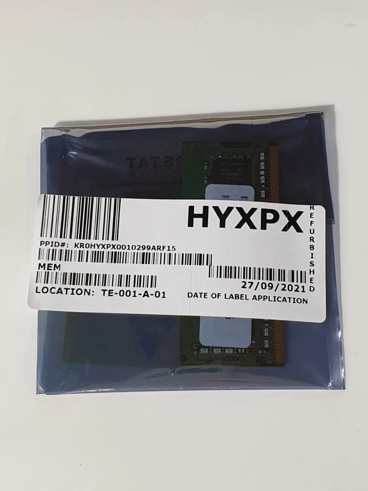 Dell HYXPX 8GB 1Rx8 DDR4 PC4-2666V 2666MHz Speicher Modul UR _0.1_6 - Bild 4 von 4