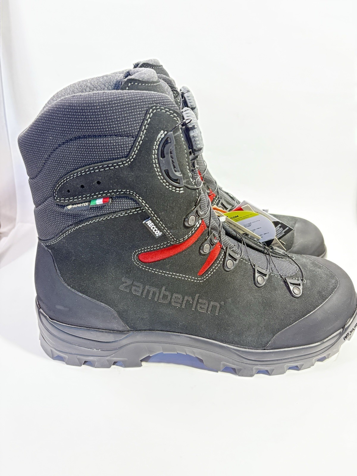 Zamberlan 5013 Delimber GTX RR BOA HYDROBLOC GORE-TEX RECCO Vibram Black Men 11